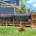 shade cloth - for garden plants greenhouse, 70% showing dimensions