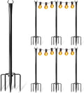 string light poles for outside, upgraded heavy-duty metal, main product view