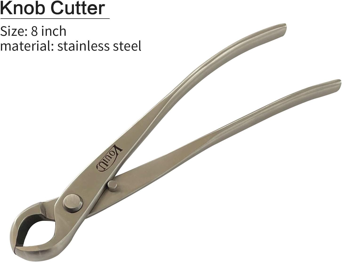 vouiu 6-Piece Bonsai Tool Set,Knob Cutter,Trunk Splitter,Concave Cutter,Wire Cutter,Jin Pliers,Bonsai Scissors