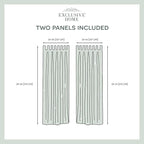 Exclusive Home Cabana Solid Indoor/Outdoor Light Filtering Hook-and-Loop Tab Top Curtain Panel, 54"x84", Taupe, Set of 2