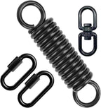 Hammock Chair Spring Upgrades 360 Rotating Spring With Carabiners Shock Absorption For Hammock Chair