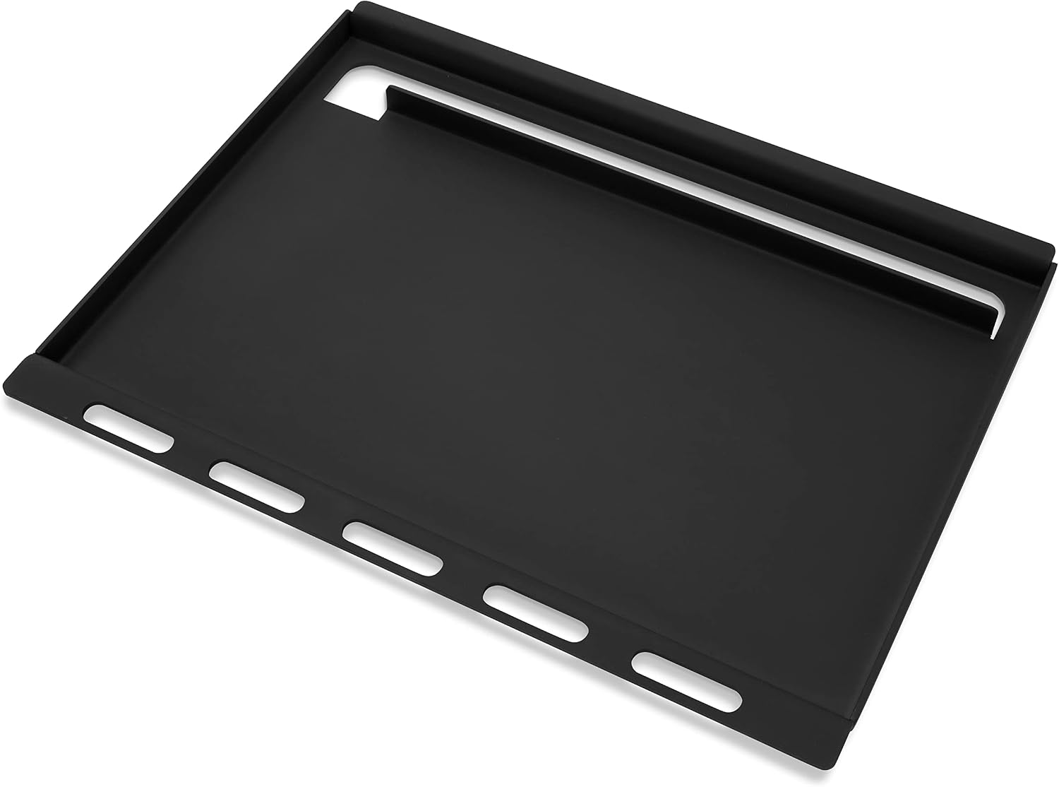 Weber® Rust‑Resistant Griddle Insert | Fits Searwood® & Select Large Spirit® Grills, Pre-Seasoned Carbon-Steel Griddle Insert for Outdoor Flat-Top Cooking