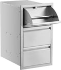 outdoor kitchen drawers stainless steel flush mount bbq, main product view