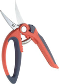 Spear & Jackson 6061GPS Razorsharp Loop Handled General Purpose Garden Snips with Carbon Steel Blades, Ergonomic Soft Grip Handle, Safety Lock & Stem Crusher