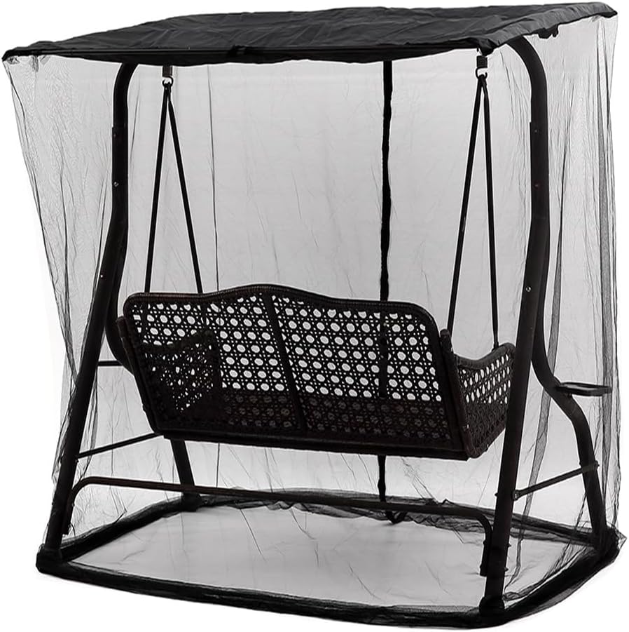 patio swing mosquito netting - polyester mesh screen, main product view