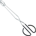 HINMAY Extra Long Scissor Tongs 16-Inch Stainless Steel Barbecue Grilling Tongs