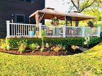 glant expandable fence privacy screen for balcony patio, close-up detail