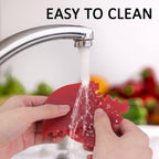 3 Set Plastic Grill Pan Scraper Tool for Griddle Cleaner and Cast Iron Accessories - Kitchen Cleaning Tool Kit