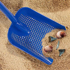 sand sifter for the beach - sifting shovel showing dimensions