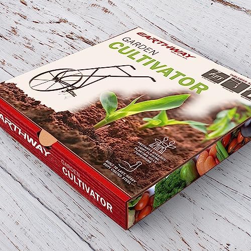 earthway 6500 high wheel tubular high wheel cultivator on a desk or shelf