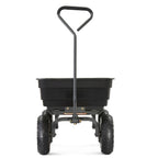 gorilla carts poly dump cart, 600 lb. capacity, view 9