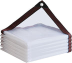 surfstar clear tarp with grommets 10x10 ft,10 mil, main product view