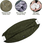 Hammock Underquilt, 4 Season Heavy Duty Under Quilt with Tree Straps | Large Hammock Protector for Backpacking, Hiking, Cold Weather, Outdoor Sleeping