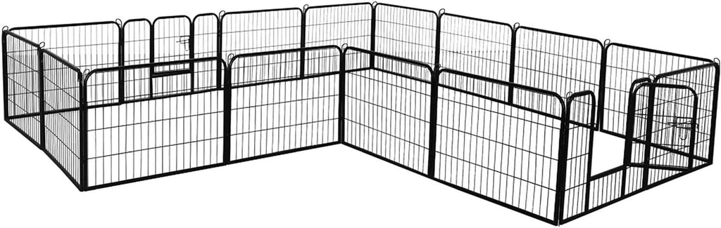 topeakmart 24inx85ft rustproof decorative garden fence outdoor, main product view