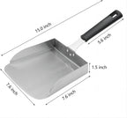 Large Griddle Scoop, for 4-5 people | 7.6in wide · Stainless steel · Heat-resistant handle · For Blackstone & flat top grill · Dishwasher safe