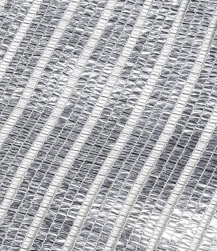 e.share 80-85% reflective aluminet shade cloth,10ft x 16ft showing dimensions