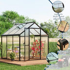 6×6 ft greenhouse, large walk in greenhouses for, close-up detail