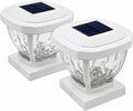 home zone living 2pk solar post cap lights, main product view
