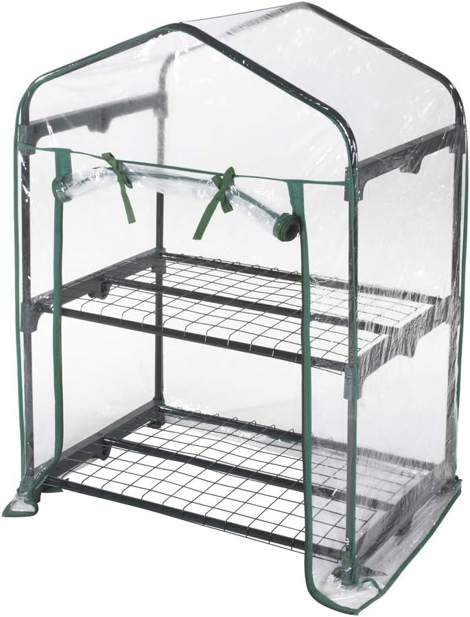 verdelook rectangular greenhouse, 647/19, steel frame, transparent pvc, main product view