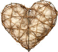 Alpaca Natural Fleece Hearts for Backyard Birds, Handmade in Montana (5" Heart)