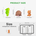 240 Pcs Mini Resin Animals Figurines Bulk,240 Styles Tiny Animals Variety Pack for Fairy Garden Landscape,Hide Crafts Decor