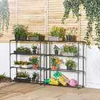 vonhaus greenhouse staging unit – shelving for greenhouse, view 9