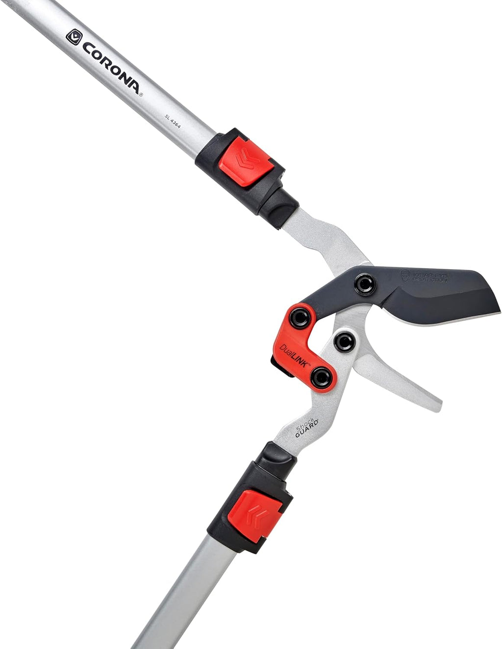 extendable duallink bypass lopper, 29-1/2 in. to 37-1/2, close-up detail