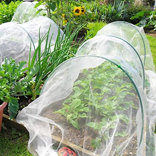 gonlei garden netting 10 x 50 ft ultra, front angle view
