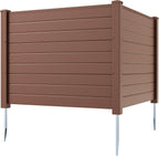 s afstar 2 panels outdoor privacy fence, 48”, main product view