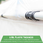 farm plastic supply - clear greenhouse plastic sheeting, package contents