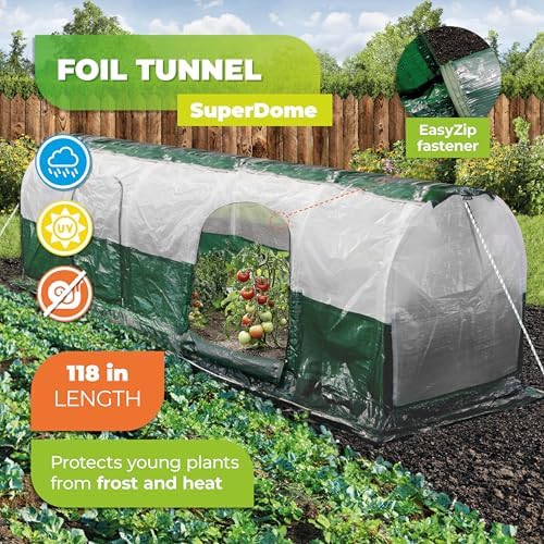 biogreen grow tunnel superdome | 118“ x 23.6“, close-up detail