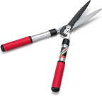 Kimura® Pro Heavy Duty Hedge Shears - Premium Garden Clippers with Patented Gearing Technology, Ultra Lightweight Aluminium Handles, Japanese SK5 Steel Blades, Ideal Shears for Gardening - 22" Trimmer