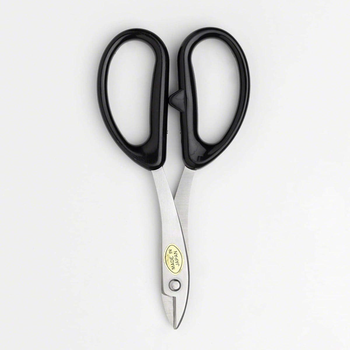 wazakura scissor wire cutter 6.3in, japanese stainless steel, side view