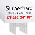 large blank yard signs 18 x 24" with, main product view