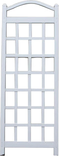 dura-trel cambridge wall mounted garden vinyl trellis, 28", main product view