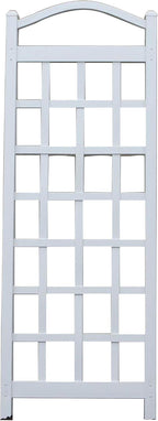 dura-trel cambridge wall mounted garden vinyl trellis, 28", main product view