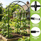 bukliyn garden arch trellis - 90.5'' × 51'' shown in use