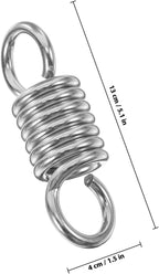 Hammock Chair Spring 2 Pcs Heavy Duty Compression Spring Hammock Fixing For Swing Chair Porch Patio Outdoor Suspension Springs
