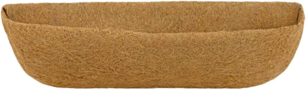 (R878) Trough Coco Liner - Preshaped Trough Coconut Fiber, Coir Liner for Trough Planter (36 Inch)