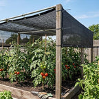 colourtree 50% black shade cloth 10' x 20' showing dimensions