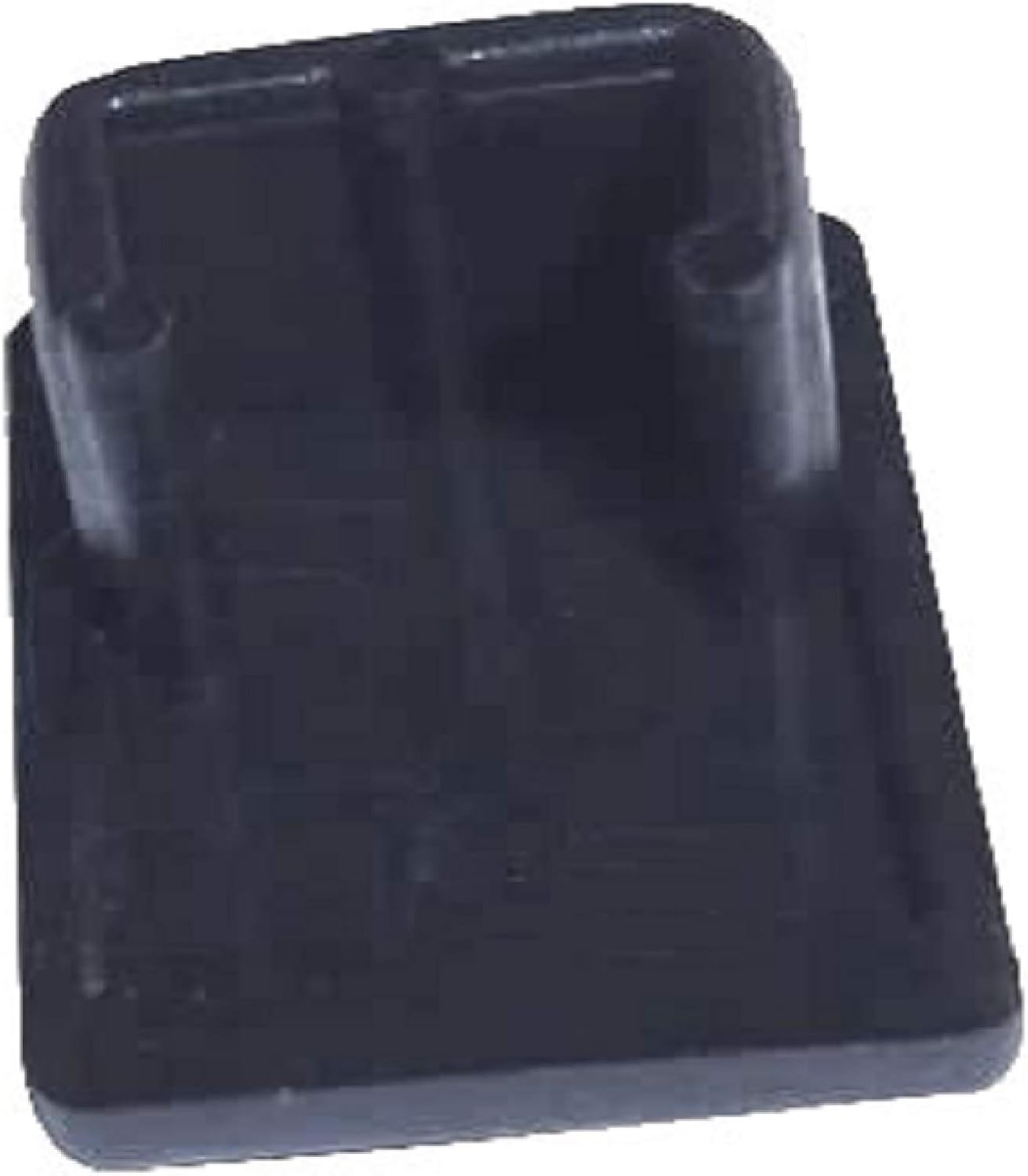 30-304B Sling Insert Rectangular Sling Chair Replacement End Caps - 1" L x 3/4" W - Black (10 pcs Pack)