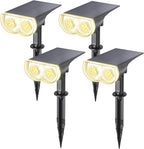 linkind solar lights outdoor waterproof led spotlights warm, main product view