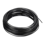 PATIKIL 1.5mm Bonsai Training Wire, 1 Roll Floral Wire Stems Anodized Aluminum Tree Wire 32.8 Feet Total for Gardening Branch Fixing, Black