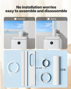 16000 btu portable air conditioners, cools up to, front angle view