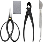 wazakura 4pcs bonsai tool kit, traditional scissors and, main product view