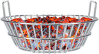 Charcoal Basket, Grill Ash Basket for Big Green Egg Large, 14 Inches Stainless Steel Ash Basket