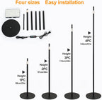 FECiDA 2026 Floor Lamp Grow Light, Standing Grow Lights with Stable Round Base for Tall Indoor Plants, Bonsai Tree, Monstera, 4/8/12/16/20 Hr Timer, 25 Watt Power Draw, 40"-76" Height Adjustable