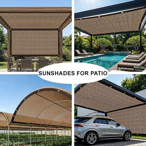 70% uv shade cloth 20x30ft-breathable hdpe mesh sun, package contents