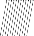 72 inch garden stake netting support, black heavy, main product view