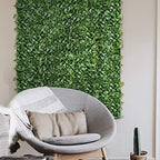 ecoopts expandable artificial laurel fence wall décor faux, view 9